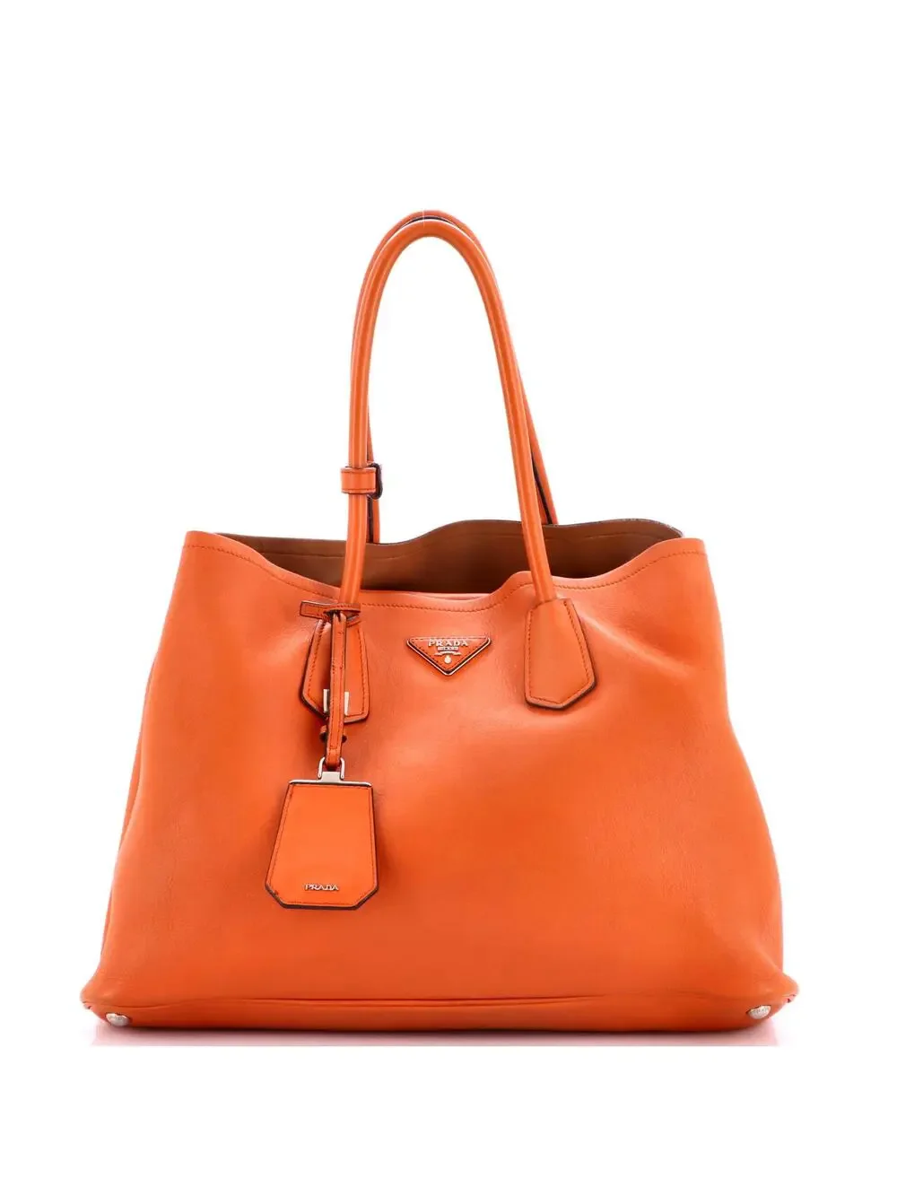 Prada Cuir Double Tote Leather Large #333515P80B